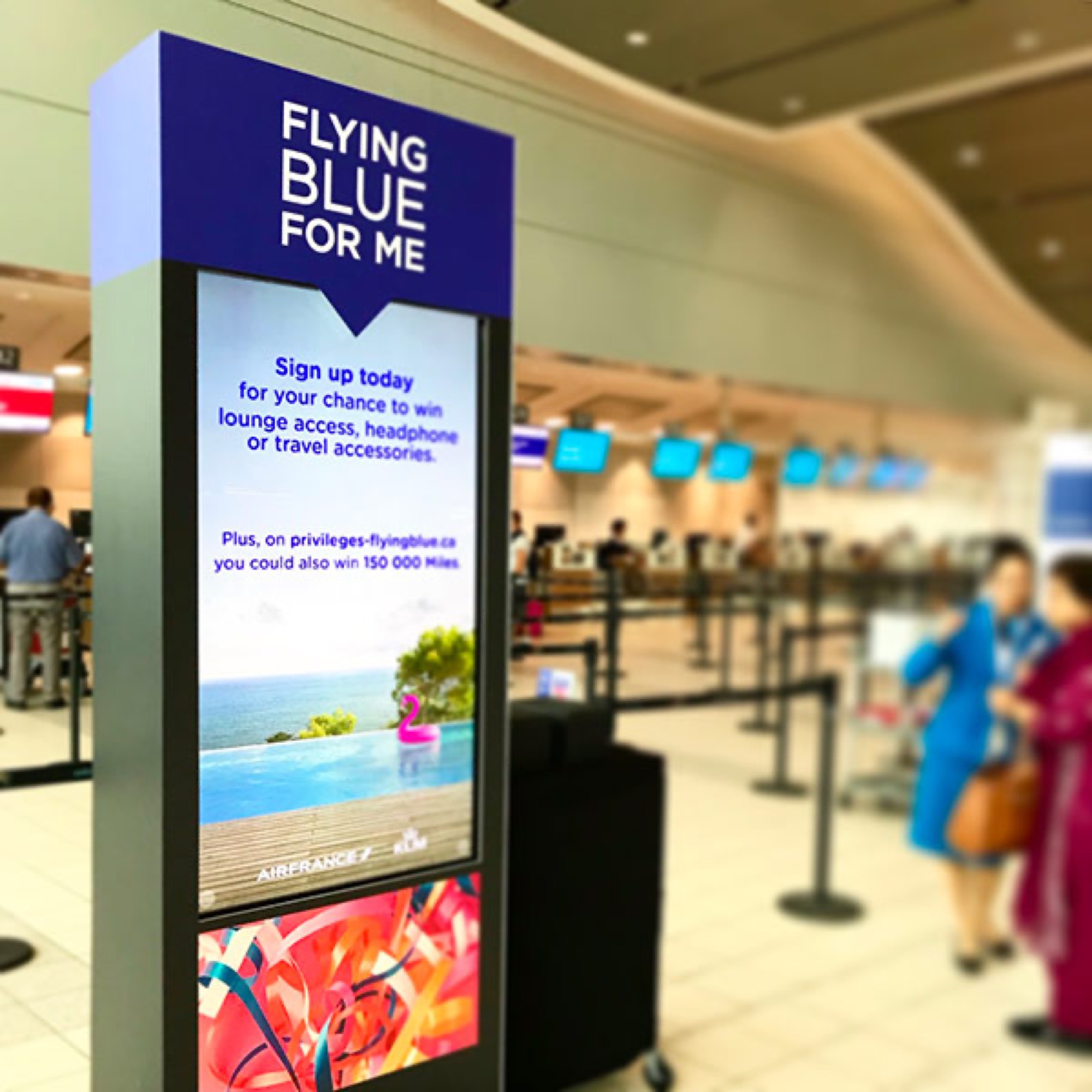 Flying Blue, Airports in Canada