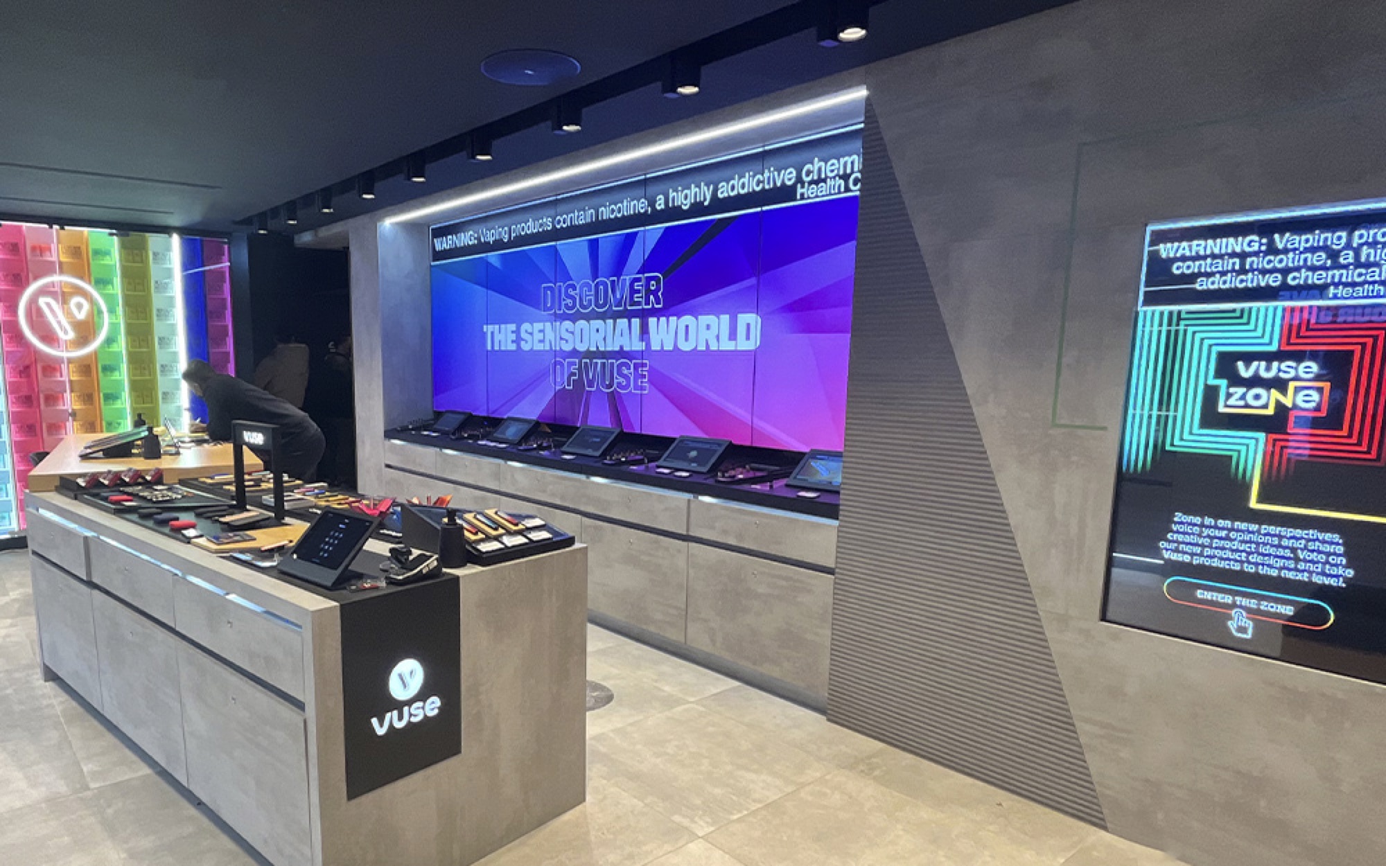 Vuse, Activations & Store network